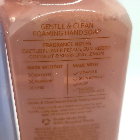 Bath & Body Works Sale New Mixed Set Gentle & Clean Foaming Hand Soaps (2) - Picture 4 of 4